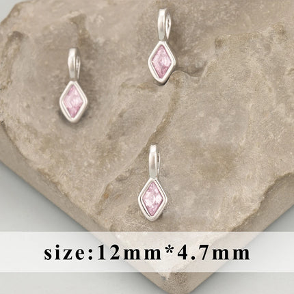 GUFEATHER,6pcs/lot,MH24,jewelry accessories,18k gold rhodium plated,copper,zircons,hand made,charms,diy pendants,jewelry making