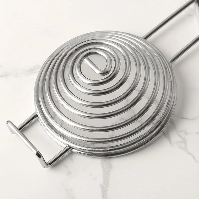 Stainless Steel Egg Separator, Egg White and Yolk Separation Spoon, Baking Egg Filter, Household Kitchen Gadget