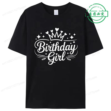 Family Matching Shirts Birthday Girl Family Party Outfits for Parents Kids Family Dad, Sister,mom of The Birthday Girl Tops Gift