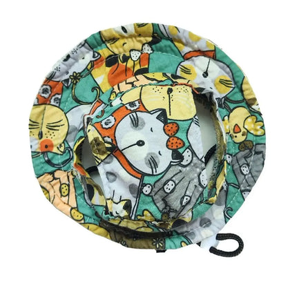 High-quality Adjustable Pet Sun Hat Cat Dog Breathable Dog Sunshade Hats Outdoor Travel Pet Fisherman Hat
