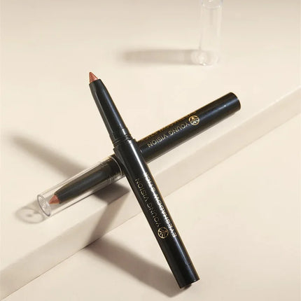 Glitter Brown Eyeshadow Pen Waterproof Lasting Shimmer Matte Lying Silkworm Eyeshadow Pencil Highlighter Stick Eyes Makeup Tools