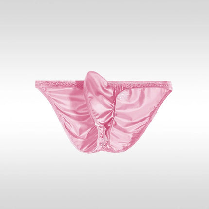 Japanese Men's Underwear Upturned Style Narrow Side Triangle Panties Low Waist Sexy Tight Half Wrap Buttocks Briefs