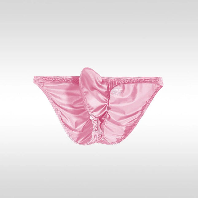 Japanese Men's Underwear Upturned Style Narrow Side Triangle Panties Low Waist Sexy Tight Half Wrap Buttocks Briefs