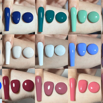 KODI JYJ Tpo Hema Free Gel Nail Polish 12ml Classic Colors Semi-permanent uv Varnish Manicure Environmental Friendly Led Enamel