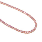 Pink Color / 20in 50.80cm Chain
