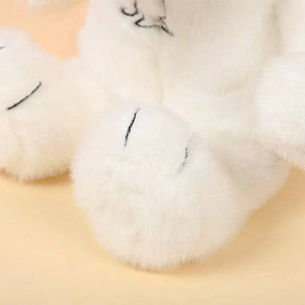 2026 Glowing Breathing Snoopy Plush Toy Baby Sleep Aid Cute Calming Stuffed Animal Kids Bedtime Gift。