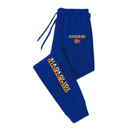 New Men's Sweatpants Spring Autumn Fleece Pants Sportswear Pants Casual Drawstring Pockets Trousers Oversize Sweatpants For Men