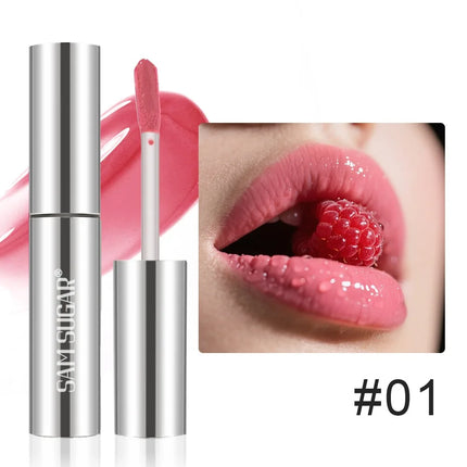 4 Color Mirror Gloss Lip Gloss Waterproof Long Lasting Moisturizer Water Light Lip Glaze No Fading Liquid Lipstick Lips Makeup