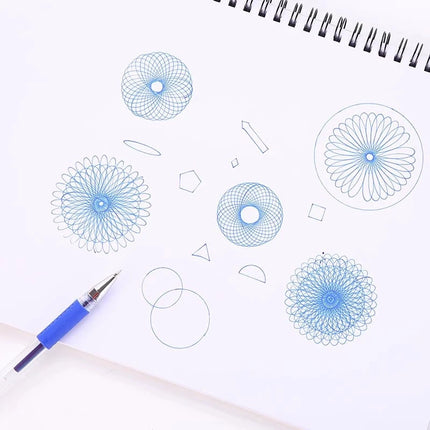 1~20PCS Creative Gears Geometry Spirograph Drawing Stencils Set Children Painting Template Art Crafts Kids Educational Toy TMZ