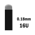 50 Pcs 16U 0.18mm