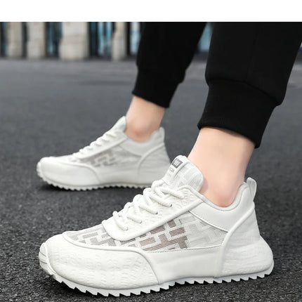 Brand protection 2026 new men's lightweight non-slip breathable wear-resistant running sports fashion versatile casual shoes