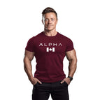 XL / Wine red/white