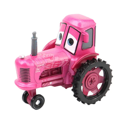 Boy Cars toy Lightning McQueen Mater harvester Frank 1:55 Diecast Metal Car Model Toy Children's Birthday Gift