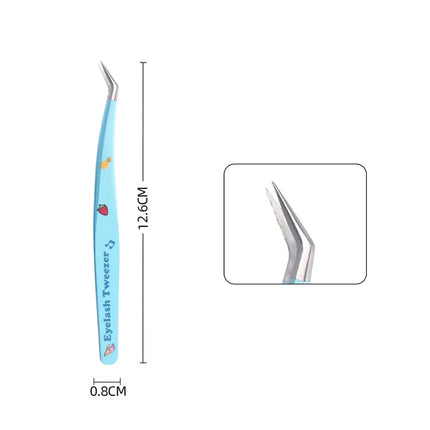 Eyelashes Tweezers Stainless Steel For Lashes Extension Supplies Makeup Tools Nail Art Accessories Rhinestone Picker Tools