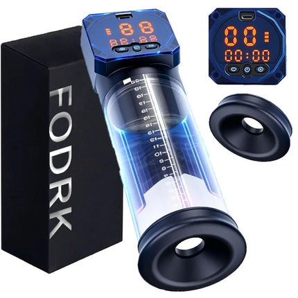 Electric Penis Pump for Man Automatic Vacuum Sucking Vibrator Enlarge IPX7 Waterproof 5 Suction 6 Training Modes Adult Sex Toys