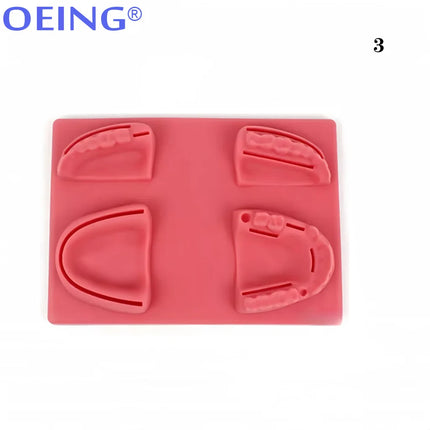 Silicone Skin Pad Suture Training Kit Surgical Wound for Surgeon Medical Practice Training Traumatic Suture Practice Skin Use