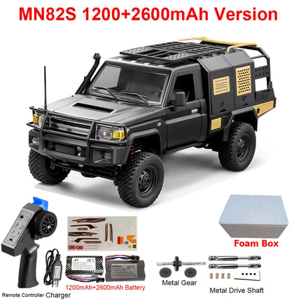 MN82 MN82PRO MN82S MN82T RC Car 1/12 4WD 2.4G Remote Control Car Climbing Off-road RC Crawler LED Light Truck RC Toys As Gift