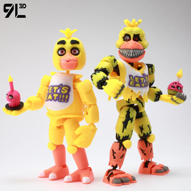 9L 3D Fantasy Warrior Character Model Horror Style Action Figure Desktop Display Collectible Toys Ornament Dummy13 Lueky13 Gifts