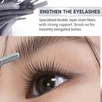 black metal wand mascara  Waterproof Metal Mascara  Long Curling Eyelash Extensions For Lightweight Volumizing Incredible Lash