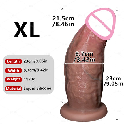 Oversized Anal Plug Dilator Huge Butt Plug Anal Training Expansion Prostate Massager Huge Butt Plugs Sex Toys For Women Men Gay