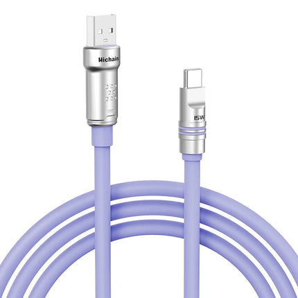 1.2M/2M USB A To USB C Fast Charging Cable PD15W 480Mbps Data Transfer Cord USB To C Cable For Phones Laptop Tablets