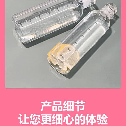 300-1000ml Glass Water Bottle Large Capacity with Time Marker Cover for Water Drink Outdoor PortableTransparent Milk Juice Cup