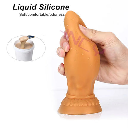 11cm Huge Anal Plug Soft Liquid Silicone Thick Butt Plug 18+ Sex Toys For Women Men Gay Prostate Anal Dildos Masturbation