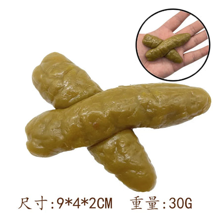 Creative Poop Toy Simulation Stool Soft Rubber Decompression Squeeze Prank Gift For April Fools Stress Relief