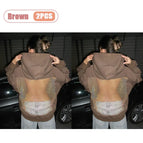 Brown-2PCS / S