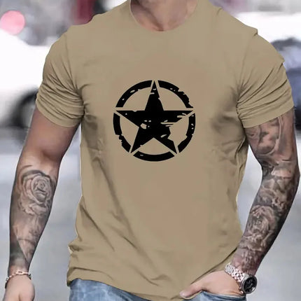 Fashionable And Personalized Men's T-shirt Motorcycle 3D Printed Harajuku Street Round Neck T-shirt Oversized T-shirt Casual Top