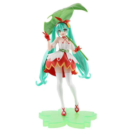 Hatsune Miku Figure Anime Girl Model Desktop Decor Collectible Doll Gift for Fans Future Vocaloid Statue Japanese Kawaii Otaku