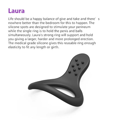 Male Cock Ring Penis Ring Delay Ejaculation Scrotal Binding Ball Stretcher Silicone Cockring Sex Toy For Men