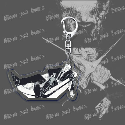 Anime Hiromi Higuruma Keychain Accessories Bag Charm Jjk Gojo Kaisen Manga Keyrings Fans Freinds Gifts