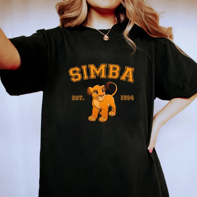 Hakuna Matata The Lion King Simba Iron on Transfers Thermal Patches on Tshirts Heat Press Stickers Decals for Clothes