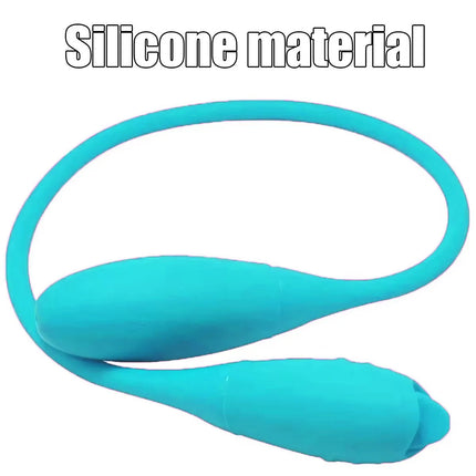 USB Rechargeable Silicone Clitoral Sucking Vibrator Double Ended Oral Licking Tongue Sex Toy for Women Couples Adult Products