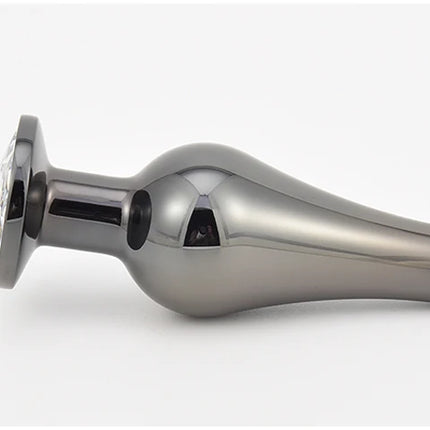 Gun Color Stainless Steel Anal Plug Dildo Sex Toys Products 3 Sizes Butt Plug For Women Sex Adult Game Prostate Massager