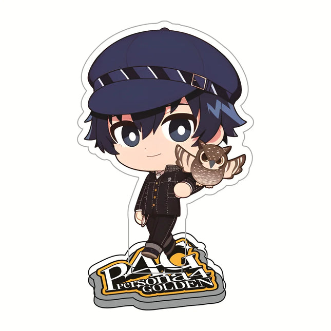 Persona 4 10cm Acrylic Stand Figures keychain Anime Chibi Game Collectible Merchandise Desktop Decoration Fan Gift