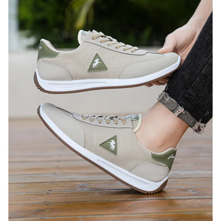 Men's Breathable Mesh Sports Shoes Lightweight Comfortable Soft Bottom Casual Shoes Versatile Footwear for All Seasons