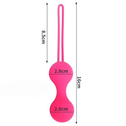 1/2 Bead Vaginal Balls Vibrators for Women Silicone Kegel Balls Vagina Training Tighten Exercise Ben Wa Ball Sex Toys for Womans