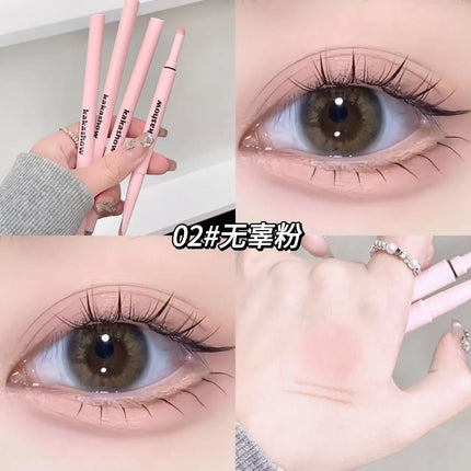 Meniscus Double-end Lying Silkworm Eyeliner Pencil Diamond Glitter Matte Aegyosal Pen Brightening Cream Shadow Highligher Makeup