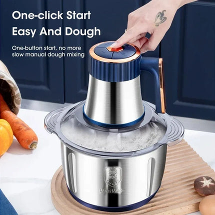 Multifunctional Electric Meat Grinder 5L Large Capacity Professional Food Processor Vegetable Slicer Home Kitchen Appliance