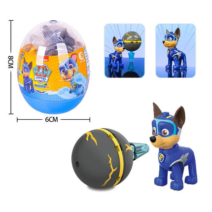 Paw Patrol Anime Figure Mashall Chase Skye Cartoon Model Car Block Castle Compatible Brick Figure Children Christmas Toys Gifts