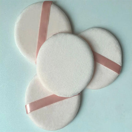 4pcs Add a large makeup sponge powder puff for soft face