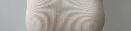 Korean Sle Knitted Vest Women's Base Layer Tank Top Svel f High Collar Spring Autumn Winter Inner And Outer Wear
