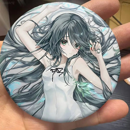 Classic Horror Game Saya No Uta Anime Brooches Cute Cartoon Badge Jacket Jeans Lapel Pin Gift Accessorie
