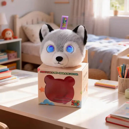 100%Genuine Ai Intelligent Toy Husky Dialogue Wifi Interaction Emotional Companionship Daily Encyclopedia Tell Story Smart Toy