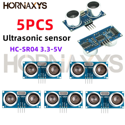 1-10PCS/Ultrasonic sensor HC-SR04 HCSR04 to world Wave Detector Ranging Module  HC SR04 Distance Sensor 3.3V-5V