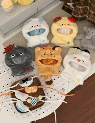 Only Clothing Love And Deep Space Peripheral Original Doujinshi 10cm Series Cloak Drool Towel Clothes Dressing Up Festival Gift