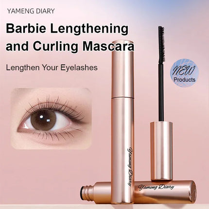 New Lengthening and Curling Mascara Naturally Curls Thick & Long Last Mascara Waterproof Non-smudging Eyelashes Black Mascara
