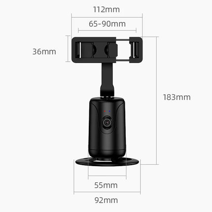 Smart Auto Tracking Phone Gimbal YT20 Foldable 360° Rotation Selfie Mount with Face/Object Tracking for Vlog/Live Stream